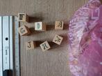 Stempelset letters, symbolen, Hobby en Vrije tijd, Stempelen, Ophalen of Verzenden, Houten stempel