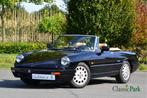 Alfa Romeo Spider 2.0 Type 4 (bj 1990), Auto's, Oldtimers, 1962 cc, Cabriolet, Zwart, Handgeschakeld