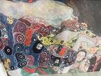 Klimt canvas 120x 90, Antiek en Kunst, Kunst | Schilderijen | Abstract, Ophalen of Verzenden