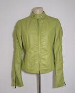Appelgroen 100% leren jasje van Esprit, Kleding | Dames, Jassen | Zomer, Verzenden, Zo goed als nieuw, Maat 38/40 (M), Groen