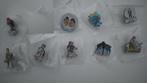 King Kong Tom en Jerry Zorro Indiana Jones pins vintage, Verzamelen, Verzenden, Zo goed als nieuw