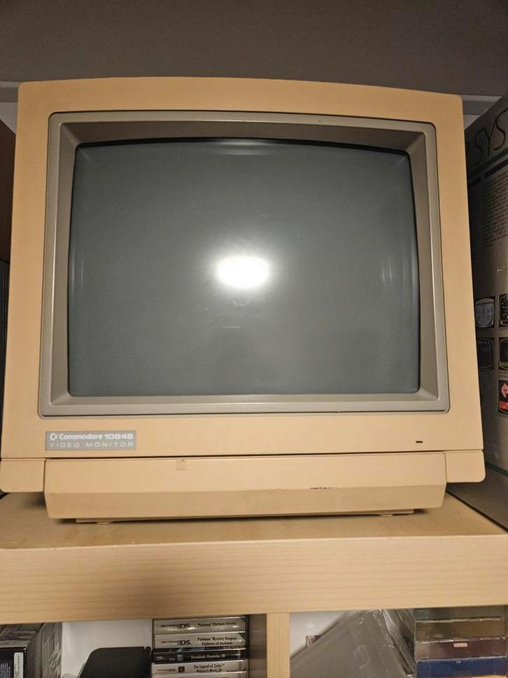 Commodore 1084S-D1 monitor (retro CRT), Computers en Software, Vintage Computers, Ophalen