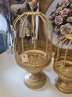 Nieuwe metalen etagères met kooi en vogeltje pr p/stuk, Heikant 21 Kaatsheuvel, Belle Vieille Brocante, Nieuw, Ophalen of Verzenden