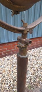 Pracht antieke scheepslamp, schijnwerper lamp, zoeklicht., Ophalen, Gebruikt, Industrieel-nautisch-vintage- stoer wonen-stoer werken