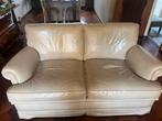 Mooie 2zits bank van luxe leder, Ophalen, Gebruikt, 150 tot 200 cm, Tweepersoons