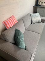 Nette 3-zits bank met stoere stof. Direct op te halen., Ophalen, Gebruikt, Driepersoons, 75 tot 100 cm