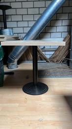 Bistro horeca restaurant houtlook tafels 80x70 cm/120x70, 50 tot 100 cm, Gebruikt, Rechthoekig, Vier personen