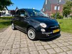 Fiat 500 1.2  *PANORAMA DAK*AIRCO* 2011 Zwart, Stof, 1242 cc, 4 cilinders, 840 kg