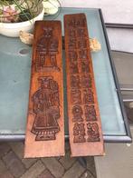 2 antieke speculaasplanken, Antiek en Kunst, Ophalen of Verzenden
