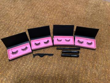 Magnetic Lashes set 4 wimpers & eyeliners & applicator NIEUW beschikbaar voor biedingen