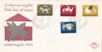 Nederland FDC E63 – Zomerzegels – NVPH 812-815, Postzegels en Munten, Postzegels | Eerstedagenveloppen, Nederland, Onbeschreven