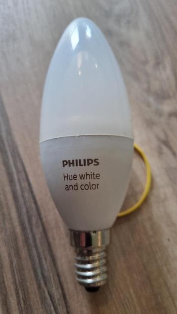 Philips Hue E14 white and color (1x) beschikbaar voor biedingen