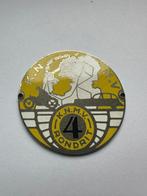 K.N.M.V. KNMV embleem / badge. Rondrit 4., Ophalen of Verzenden, Gebruikt, Overige typen