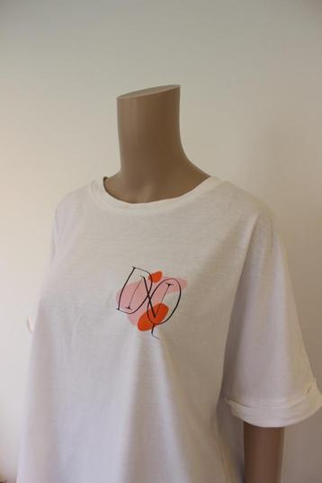 Stanley/Stella wit t-shirt met print maat L beschikbaar voor biedingen