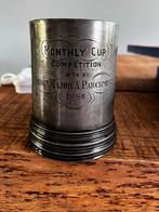 Antieke Tin Beker - Monthly Cup 1886, Ophalen of Verzenden