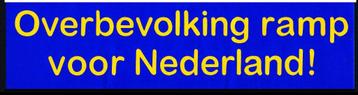 Sticker Overbevolking beschikbaar voor biedingen