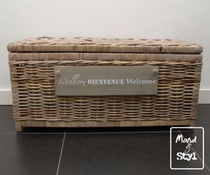 opbergkist, Huis en Inrichting, Woonaccessoires | Kisten, Nieuw, Minder dan 50 cm, Minder dan 50 cm, 50 tot 100 cm, Overige materialen