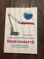 Deskresearch - Maarten van Veen & Kees Westerkamp, Ophalen of Verzenden, Zo goed als nieuw, HBO