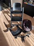 Kidsmill Up! Meegroei Stoel - Zwart, Ophalen, Gebruikt, Meegroeistoel, Gordel(s)