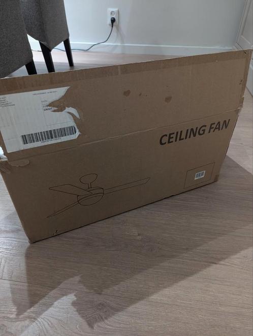 Nieuwe LumenXL Plafondventilator - Nooit Gebruikt!, Huis en Inrichting, Lampen | Overige, Nieuw, Ophalen of Verzenden