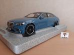 Mercedes Benz S-Klasse (V223) Vintage Blue van Norev HQ 1:18, Norev High Quality, Nieuw, Norev, Ophalen of Verzenden
