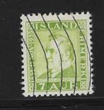 IJsland Michel 185 gestempeld, Postzegels en Munten, Ophalen of Verzenden, Overige landen, Gestempeld