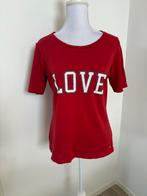 Rood LaDress shirtje - maat S, Kleding | Dames, Ophalen of Verzenden, Zo goed als nieuw, Korte mouw, Maat 36 (S)