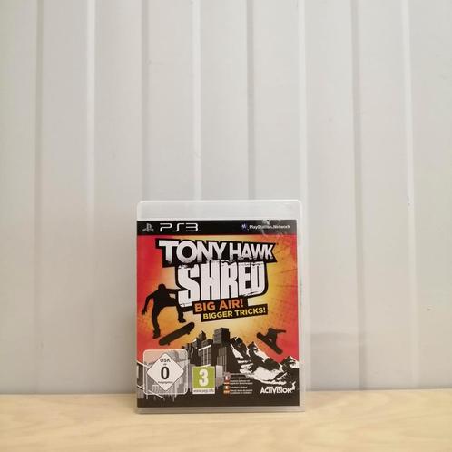 Tony Hawk Shred: Big Air! Bigger Tricks! - Playstation 3 PS3, Spelcomputers en Games, Games | Sony PlayStation 3, Zo goed als nieuw