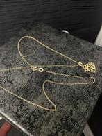 14 karaats gouden ketting met harten hanger, Nieuw, Goud, Goud, Ophalen of Verzenden