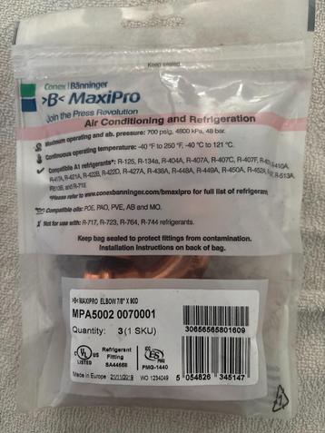 AIRCO Conex/Bänning MaxiPro 3x PERSBOCHT 90 (22,2 mm) 7/8 nw beschikbaar voor biedingen