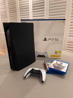 Playstation 5 Disc + 3 Games + controller, Ophalen of Verzenden, Zo goed als nieuw
