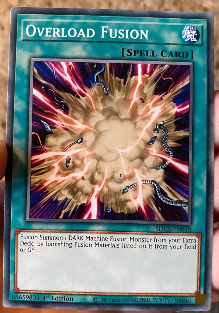 Yu-Gi-Oh! Overload Fusion SDCS 1st Edition !, Hobby en Vrije tijd, Verzamelkaartspellen | Yu-gi-Oh!, Zo goed als nieuw, Losse kaart