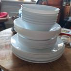 Ikea Wit Servies - Borden en Kommen, Huis en Inrichting, Keuken | Servies, Ophalen, Gebruikt, Keramiek, Bord(en)