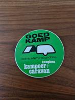 4843 ANWB Kampeer + Caravan Sticker, Ophalen of Verzenden