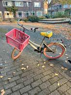 Spirit Meisjesfiets met krat, Ophalen, Gebruikt, 24 inch, Handrem