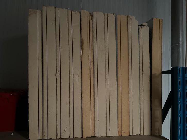 Isolatiepanelen, 1 zijde wit, schilderbaar, Doe-het-zelf en Verbouw, Isolatie en Afdichting, Gebruikt, Vloerisolatie, Muurisolatie