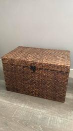 Antieke opbergbox met scharnier klep, Ophalen, Minder dan 50 cm, Zo goed als nieuw, Minder dan 50 cm