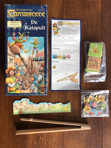 De Katapult uitbreiding Carcassonne beschikbaar voor biedingen