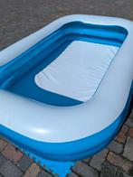 Familiezwembad XL 262x175x51cm met afdekhoes, Ophalen, Gebruikt, Minder dan 80 cm, Opblaaszwembad
