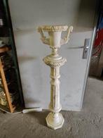 Marmeren zuil met vaas- 134cm, Ophalen