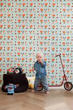 Ferm Living behangpapier Marionette -- 3 rollen (15m2), Ophalen of Verzenden, 10 tot 25 m², Zwart
