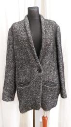 Isabel Marant jas maat 40 wolmix, Kleding | Dames, Jassen | Zomer, Ophalen of Verzenden, Zo goed als nieuw, Grijs, Maat 38/40 (M)