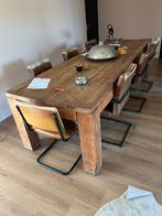 Robuuste Eettafel - Industrieel Design, Ophalen, 100 tot 150 cm, 200 cm of meer, Vijf personen of meer