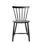 FDB Møbler J46 Zwarte Eetkamerstoel, Huis en Inrichting, Stoelen, Ophalen, Zwart, Eén