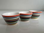 Set 3 Rörstrand Origo Eierdopjes Oranje Häberli Nieuwst, Overige typen, Ophalen of Verzenden, Zo goed als nieuw, Overige stijlen