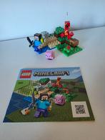 21177 Lego Minecraft Creeper Hinderlaag, Ophalen of Verzenden, Zo goed als nieuw