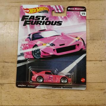 Hot Wheels Fast & Furious Quick Shifters honda s2000 beschikbaar voor biedingen