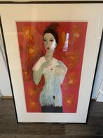 30 stuks 15 ingelijst Kunstwerken van Jan Peter v. Opheusden, Antiek en Kunst, Kunst | Litho's en Zeefdrukken, Ophalen