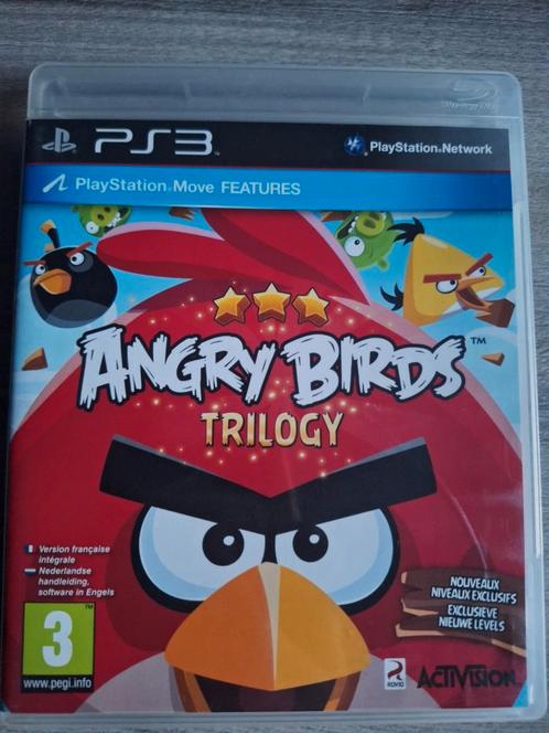 ⚫️ PS3 Angry Birds Trilogy, Spelcomputers en Games, Games | Sony PlayStation 3, Zo goed als nieuw, 1 speler, Ophalen of Verzenden