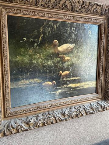 Constant Artz Schilderij op Houten Paneel - Klassiek Kunstwe beschikbaar voor biedingen